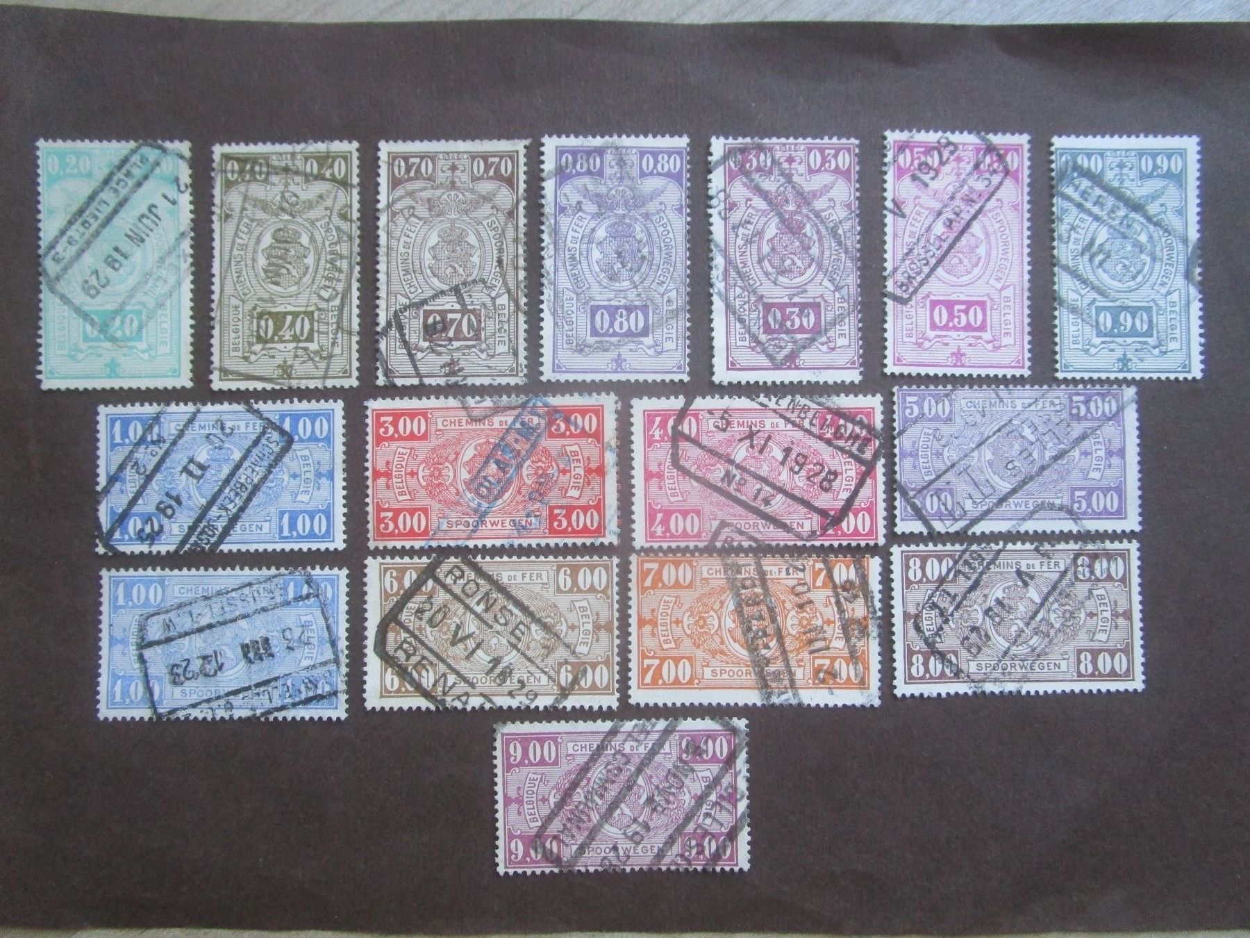 Alle Briefmarken: Belgien   1923-31 – Gebraucht aus Dürnten von tu5bo9