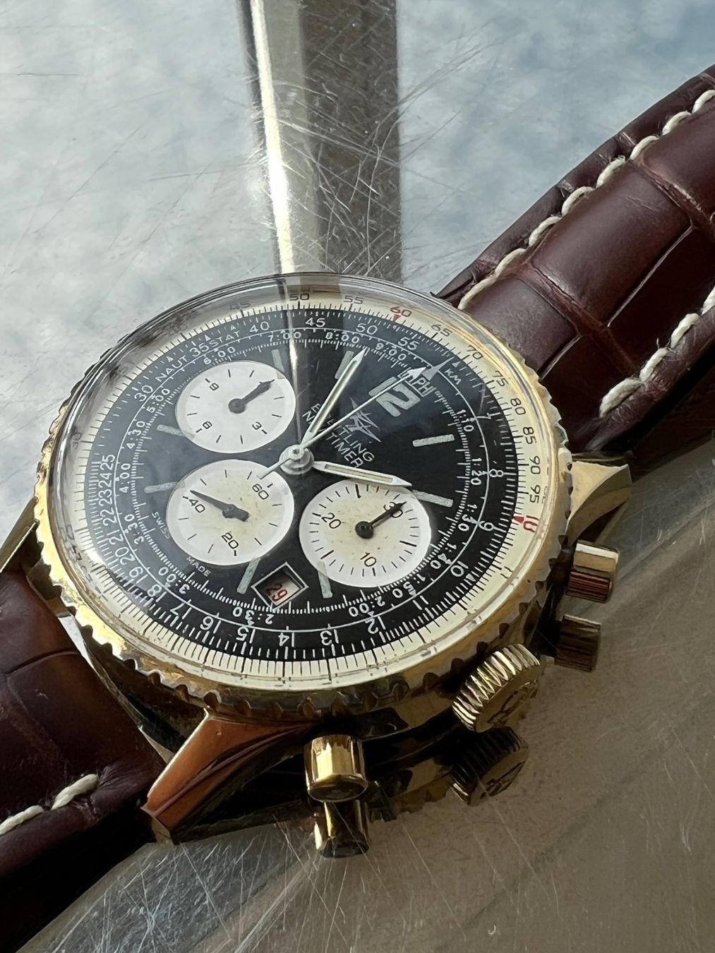 Breitling Orologi: Breitling Navitimer - Vintage Special Edit – Usato da Richterswil venduto da wahopp 1