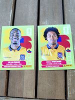 Panini Sammelbilder Willian Pacho Angelo Preciado ECU 6+7