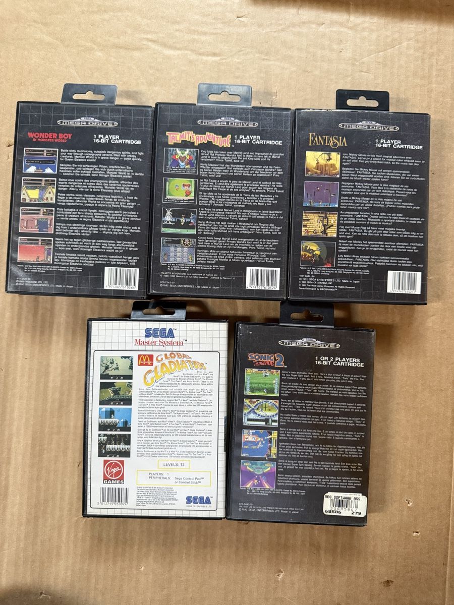 Sega Spiele: 🎮 Lot Sega Mega Drive Wonder Boy Monster World Talmit  – Gebraucht aus Poliez-Pittet von Brolo_w212 1