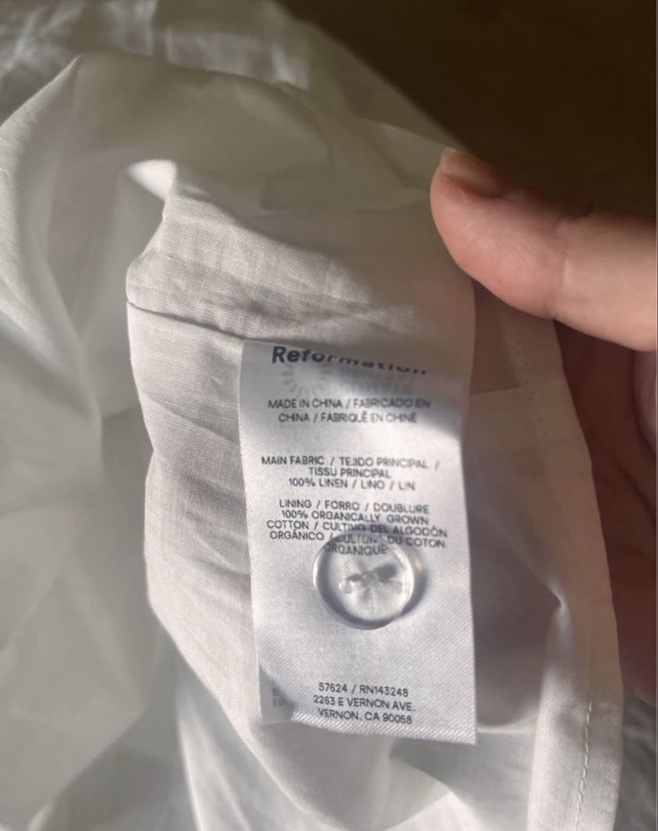 Reformation Vestiti: Reformation Leinenkleid S neu – Nuovo e nell'imballaggio originale da Regensberg venduto da kroti68 5