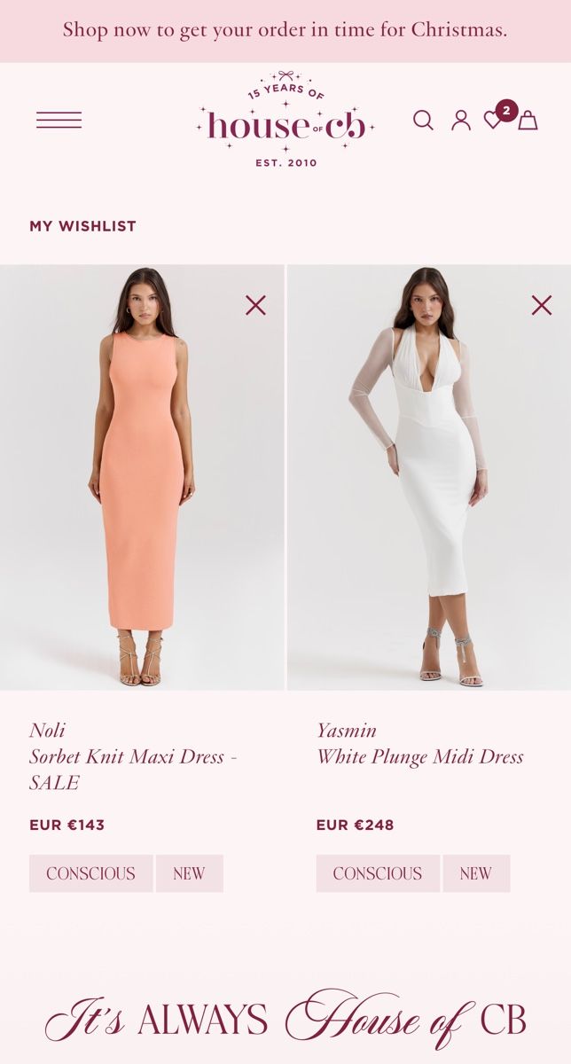 House of CB Kleider: House of CB dresses – Neu (gemäss Beschreibung) aus Glis von sim_5cyb 5