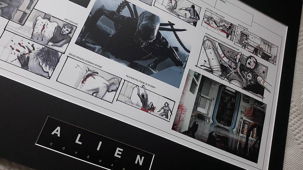 Poster & Bilder: Storyboard Alien Covenant. Limitierte Auflage – Neu (gemäss Beschreibung) aus Belp von Yvi76 2