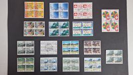 1998 5×4erBlocksätze mit ET-Stempel
