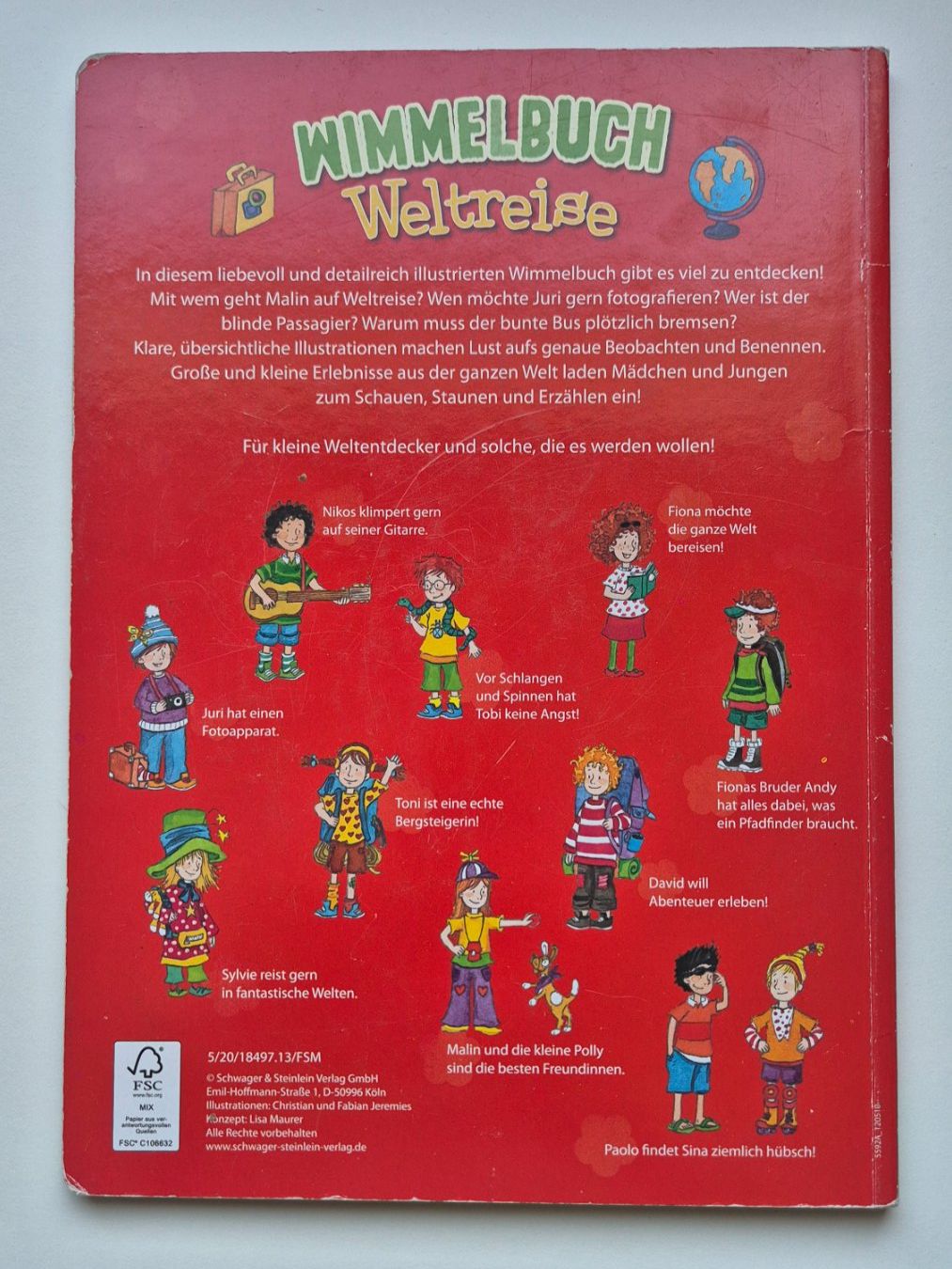 Libri: Wimmelbuch  🌍  Weltreise – Usato da Niederweningen venduto da Obson 5