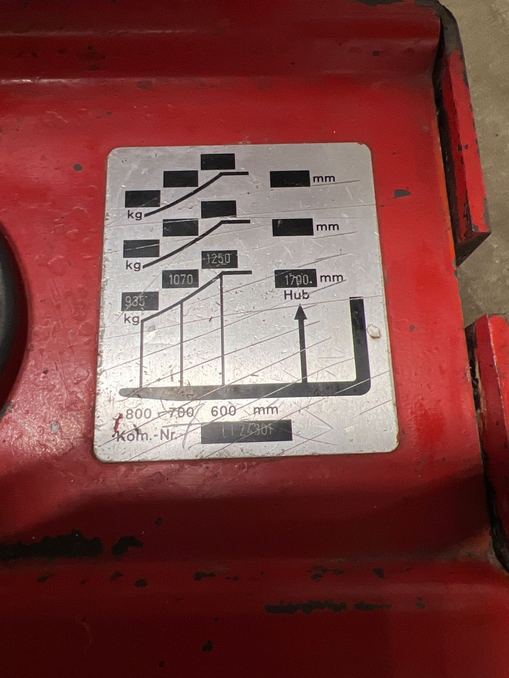 Carrelli elevatori e a forche: Deichselstapler Ameise – Usato da Wängi venduto da Hug-9545 4