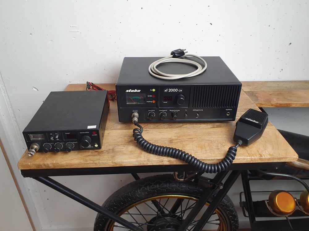 Auto CB Funkgerät Stabo XM 2000 CH mit Station xf2000 CH (Gebraucht) in ...