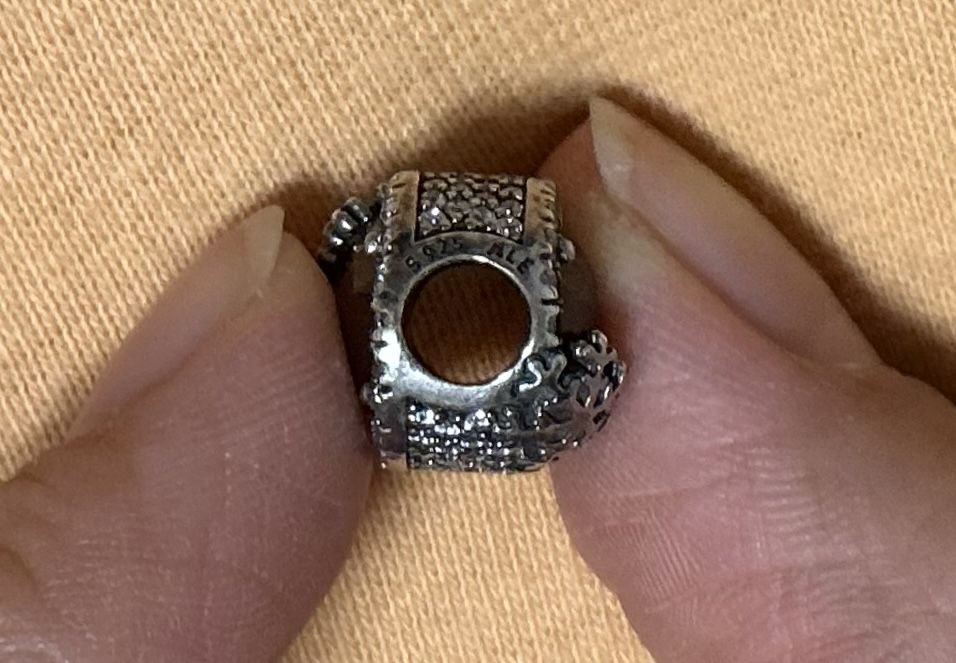 Pandora Ciondoli: Pandora Charm Schneeflocke, 925 Silber – Usato da Zollikerberg venduto da Jvac2 2