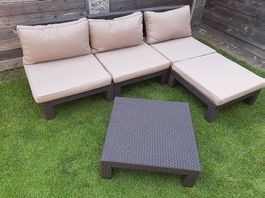 Gartenlounge Allibert