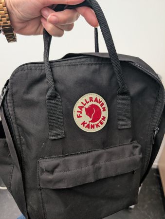 Fjällräven Kånken Rucksack schwarz guter Zustand