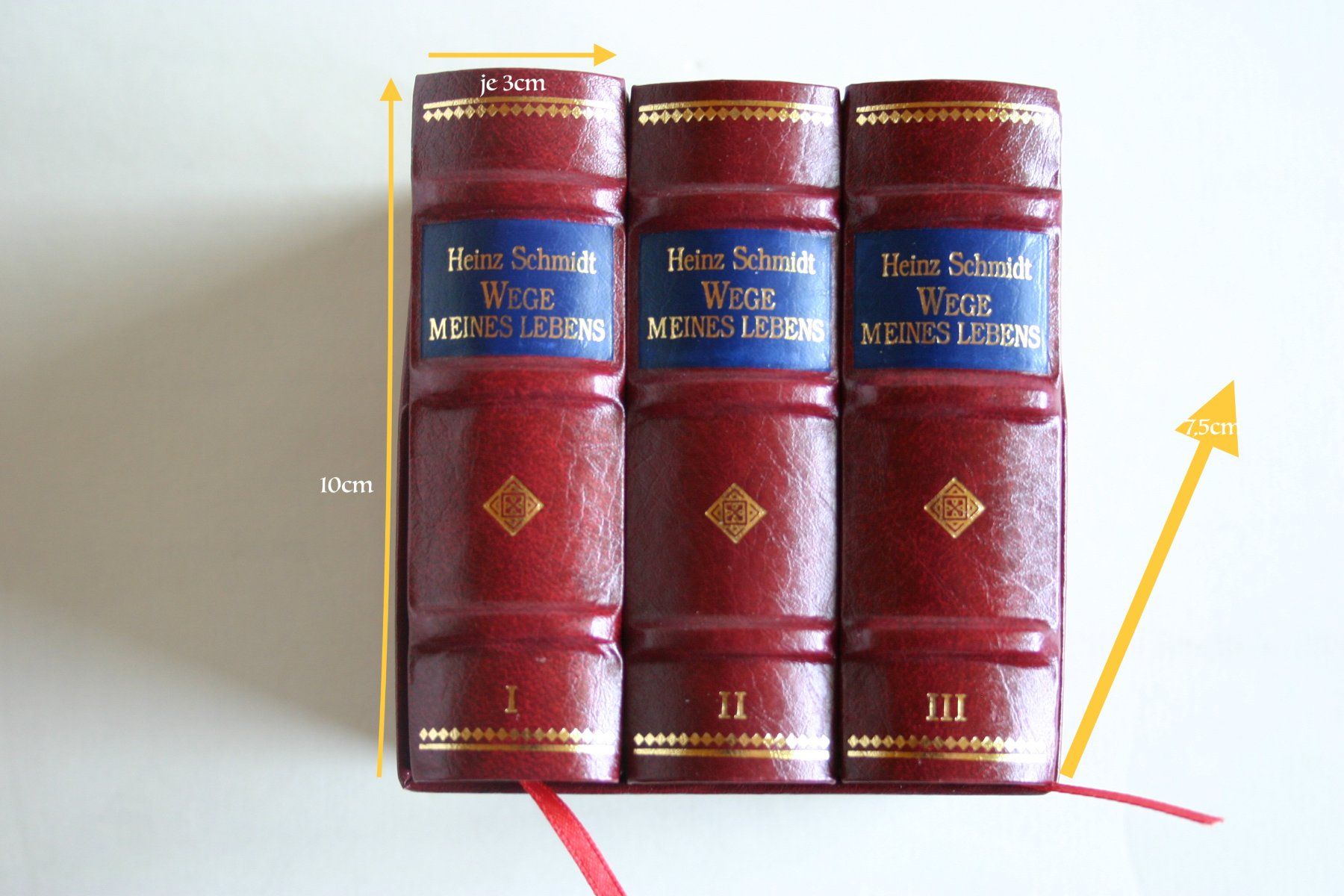 Libri: Heinz Schmidt WEGE MEINES LEBENS – Usato da Winkel venduto da Gallica 1