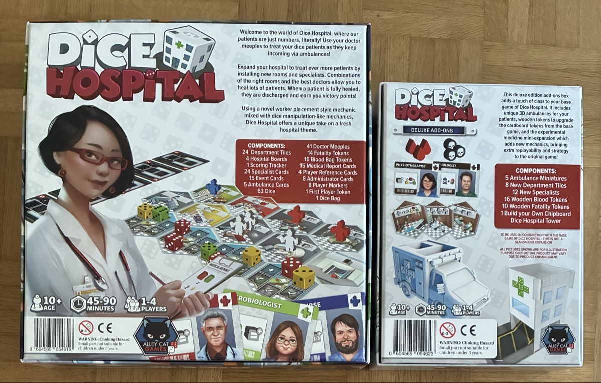 Spiele: Dice Hospital – Neu (gemäss Beschreibung) aus Wädenswil von Dersiedler 1