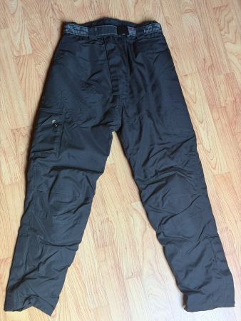 Motorradhose Gr. DM schwarz mit Thermofutter