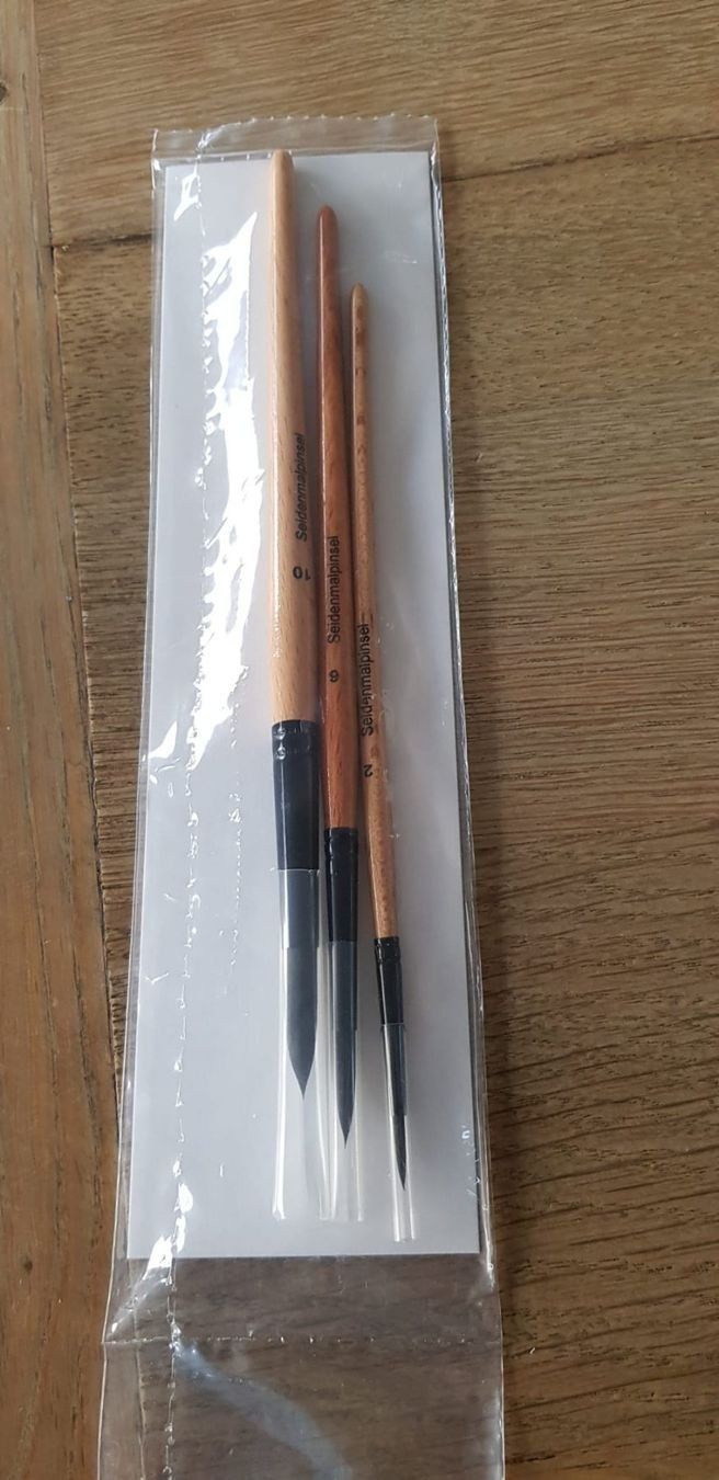 Pennelli: 3 Seidenmalpinsel SET NEU OVP – Nuovo e nell'imballaggio originale da Walterswil SO venduto da Jerry_maus 2
