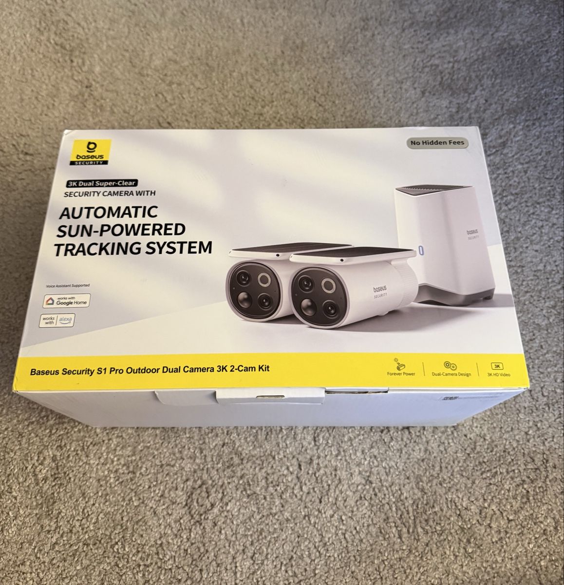 Fotocamera: Baseus Security S1 Pro Dual Camera + Basis 3K Cam Kit – Nuovo (secondo la descrizione) da Busswil BE venduto da Surfmaker