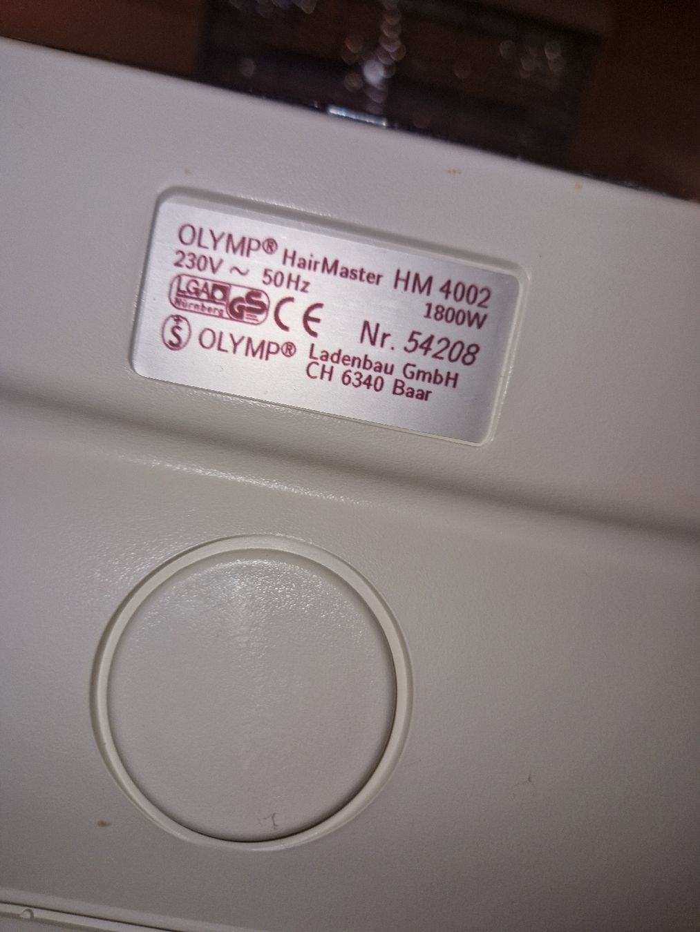 Autres soins des cheveux: Olymp Hairmaster 4002 – D'occasion à Volketswil par Ciao75 4