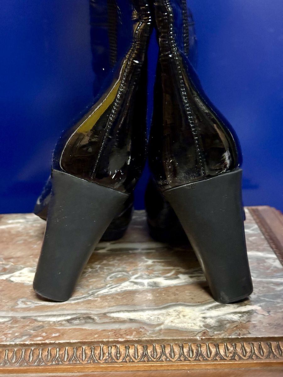 Prada Scarpe da donna: Botte PRADA cuir vernis taille 36. – Usato da Genève venduto da Tom6 3