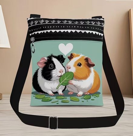 SCHULTERTÄSCHLI *MEERSCHWEINCHEN IN LOVE* NEU+OVP