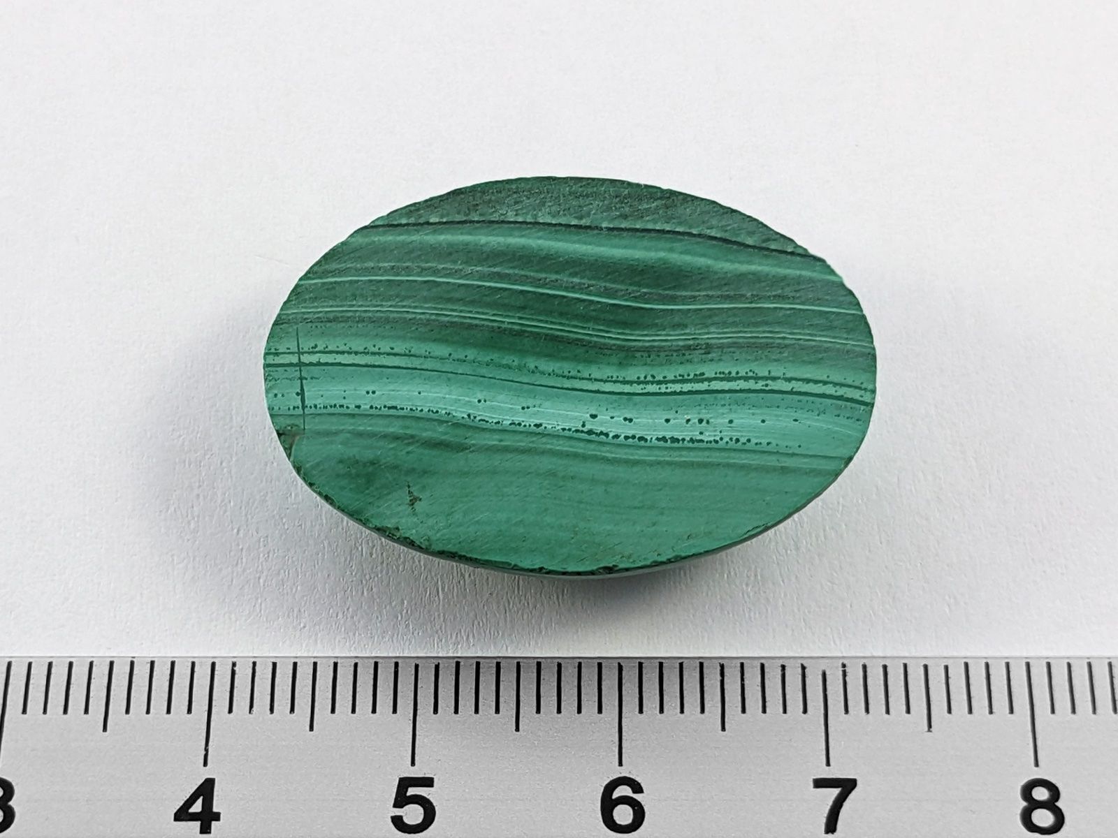 Minerali & Pietre curative: Malachit Cabochon 3cm – Nuovo e nell'imballaggio originale da Meilen venduto da StoneGarden 1
