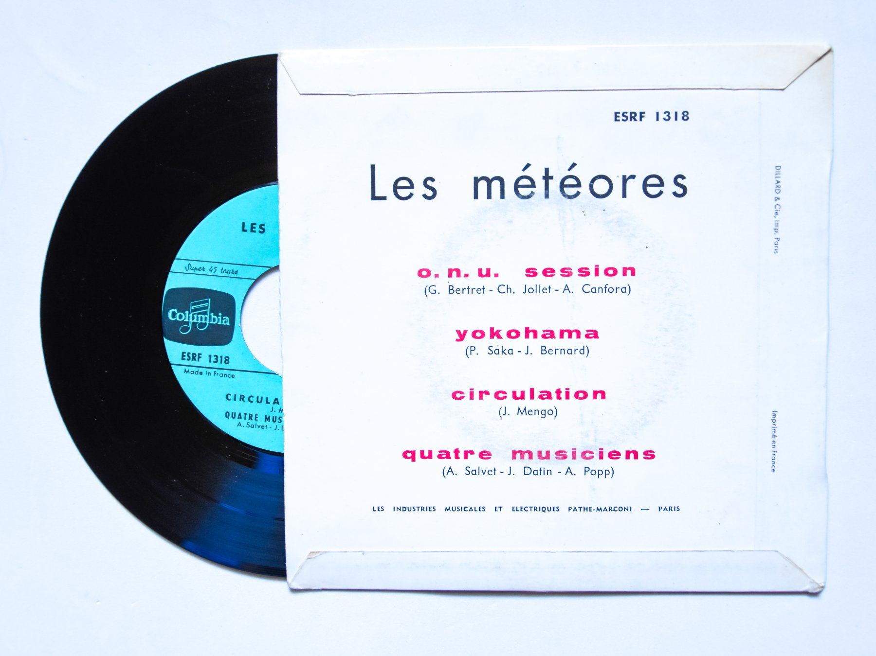 Schallplatten: Les Météores - O.N.U Session (EP) – Gebraucht aus Belmont-sur-Yverdon von ag97 1