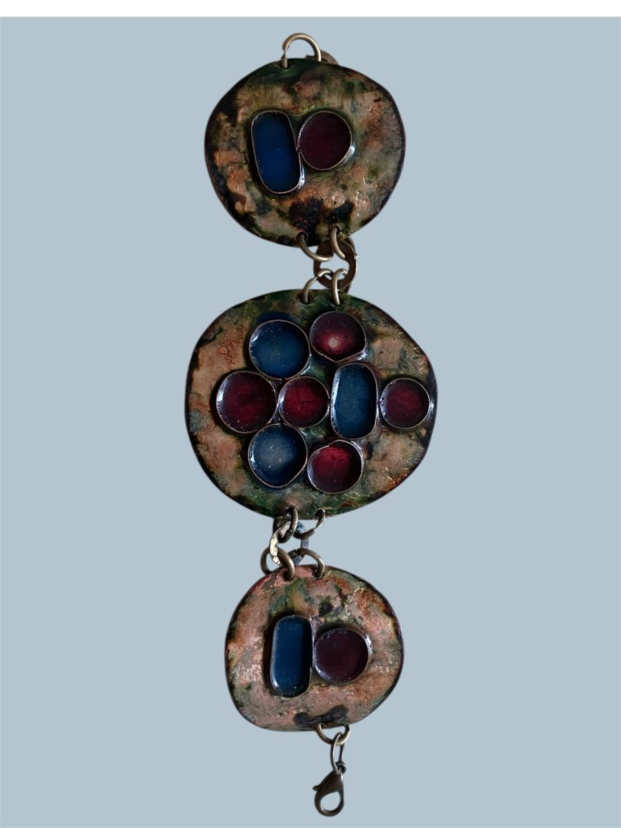 Armbänder & -reifen: Bracelet en  émail 1970s – Gebraucht aus lausanne von ZeldaZonk58 4