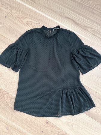 H&M Bluse dunkelgrün