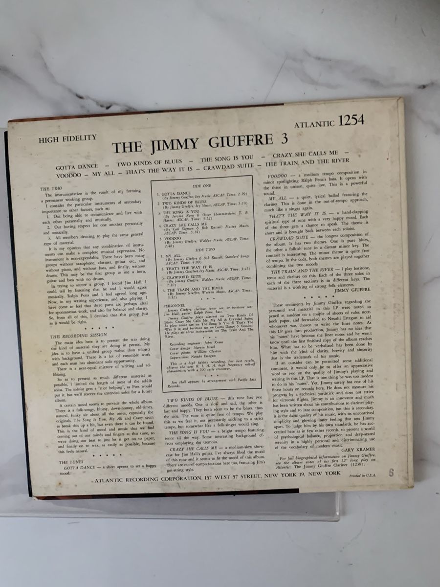 Dischi in vinile: Jimmy Giuffré/ 3 – Usato da lausanne venduto da Ccheche 3