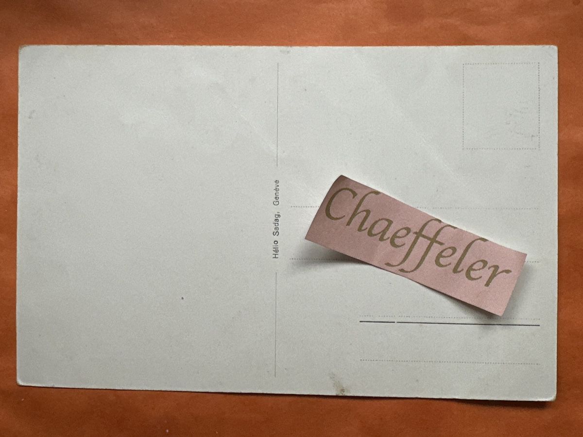 Ansichtskarten: Saint-Loup, Chalet – Gebraucht aus Zürich von Chaeffeler 1