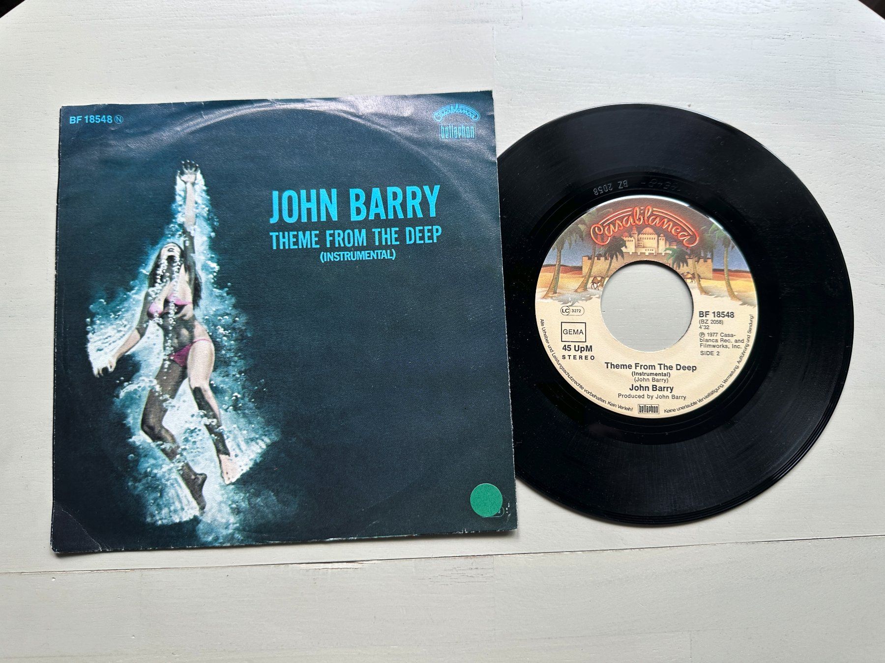 Dischi in vinile: DONNA SUMMER tolle Single Disco 80's Theme from the deep – Usato da Basel venduto da Partridge 1