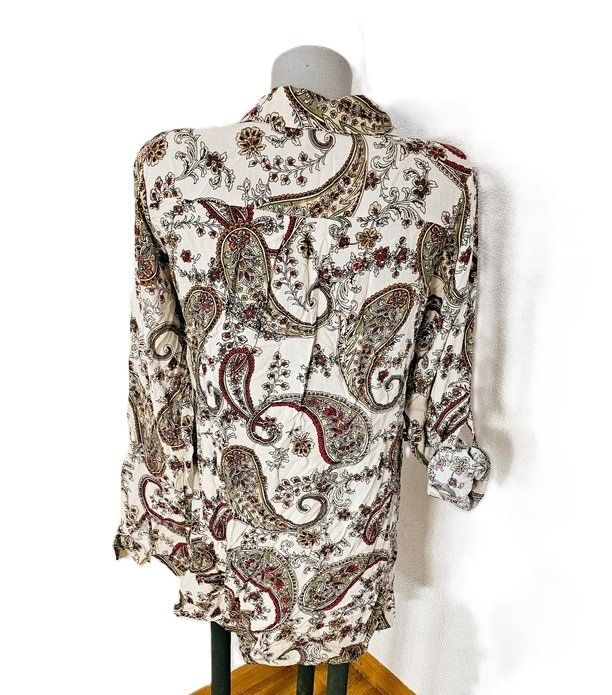 Blusen: Bluse Paisley Retro Boho Vintage Chic Gr. S – Gebraucht aus Füllinsdorf von Sunnebliemli7 3