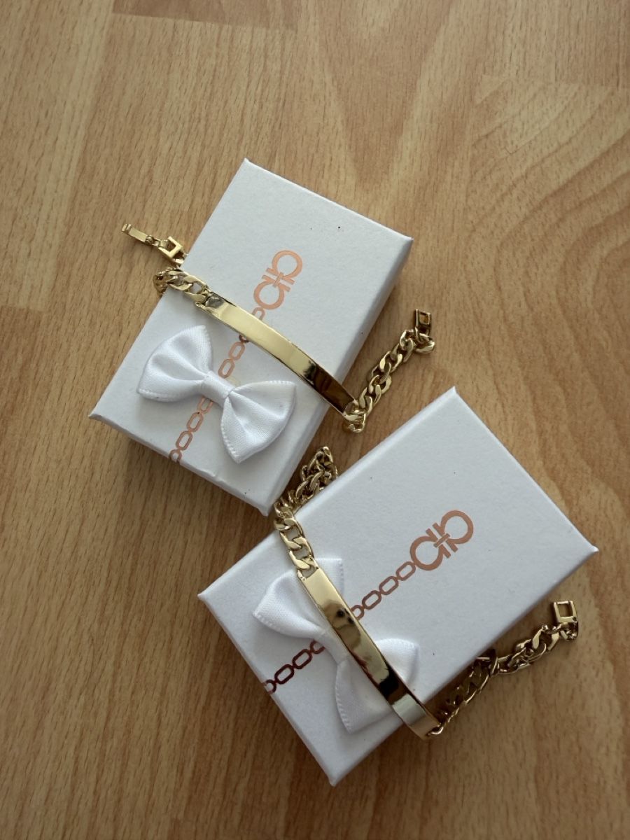 Bracciali & Braccialetti: Goldene mode Armbänder, Neu und ungebraucht. – Nuovo e nell'imballaggio originale da Zug venduto da car_fr2j 5
