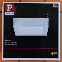 NEU & OVP!! Paulmann LED Panel Lunar 11W 760lm 3000K Weiss