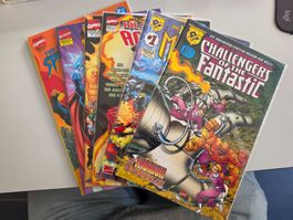 Marvel DC Crossover, Panini, Zustand 0-1! 6Stk.