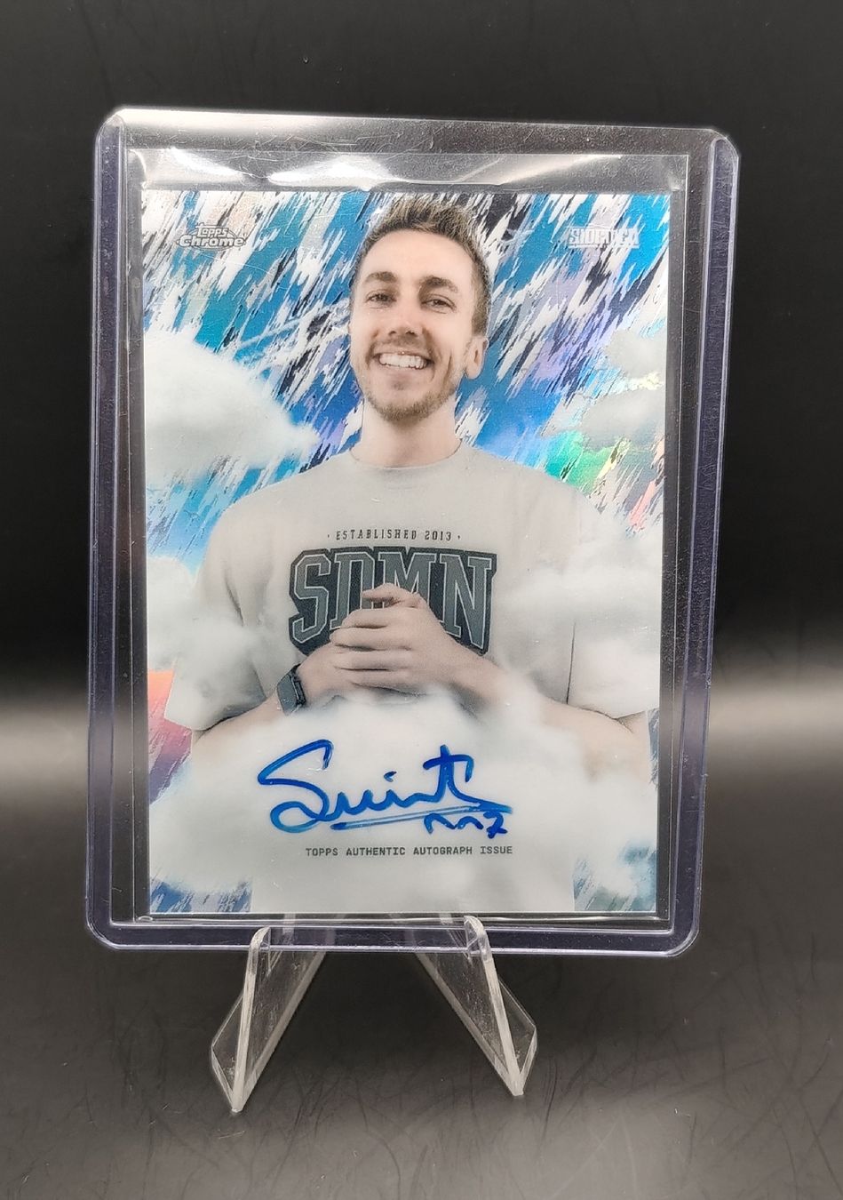 Topps Carte collezionabili: Topps Sidemen Miniminter On Card Auto /99 – Usato da Ostermundigen venduto da DaCards