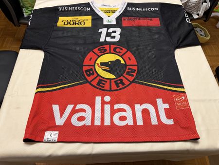 SC Bern Gameworntrikot Junioren Nummer 13 Grösse L