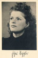 Ethel Reschke 1911-92 Autogramm Vintage Foto 9x14cm