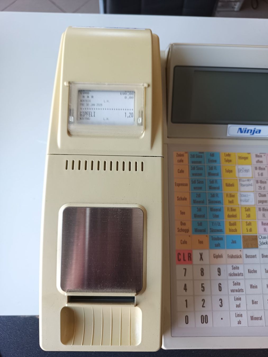 Registratore di cassa: Ninja Registrierkasse Kasse – Usato da Oberegg venduto da A-Z.Handel.Loehrer 2
