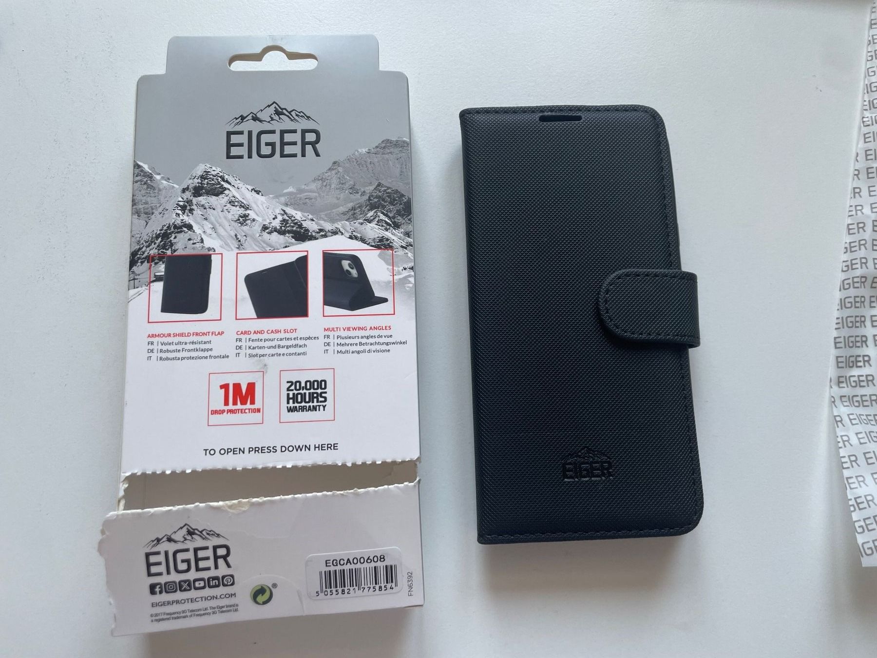 Eiger Covers & Schutzfolien: EIGER Google Pixel 8a Walletcase bookstyle Eiger North Folio – Neu (gemäss Beschreibung) aus St Gallen von Giidi 1