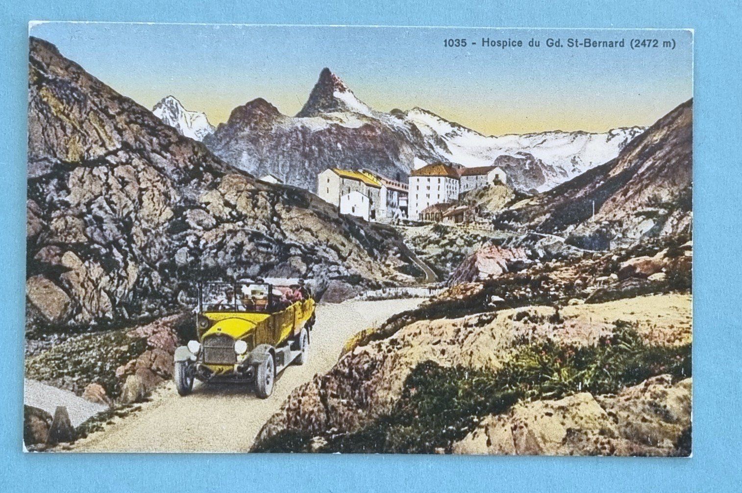 Cartoline postali: Hospice du Gd. St-Bernard - Postauto – Usato da Rothrist venduto da RROENK