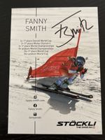 Fanny Smith Autogrammkarte Stöckli Ski selten! Top!