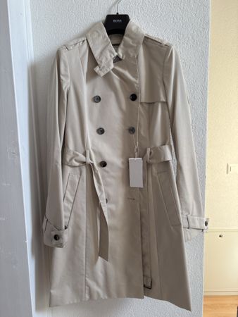 Trench coat femme BOSS beige taille 36 neuf