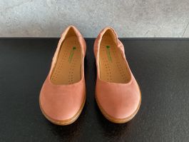 Ballerines en cuir