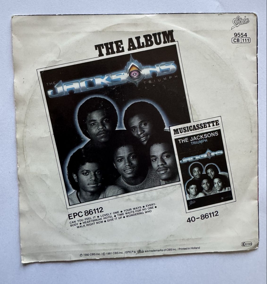 Dischi in vinile: The Jacksons - Can You Feel It - 7" Single - 1981 – Usato da Rorbas venduto da BlackstarRecords 1
