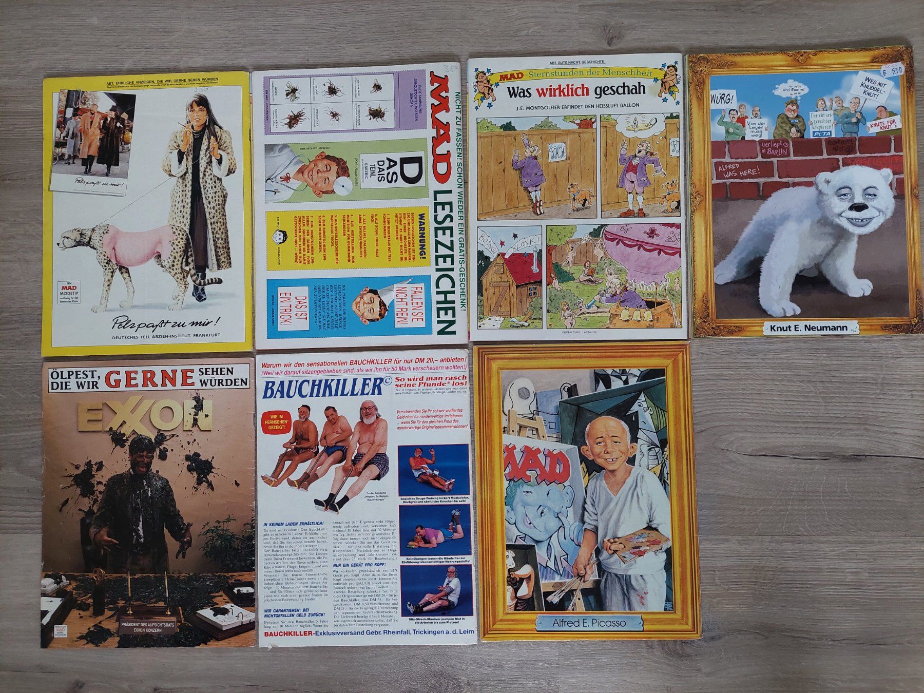 Fumetti: 7 alte Mad Comics - Top Zustand – Usato da Obfelden venduto da Foto_Bild_Kunst_Buch 9