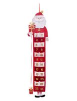 Adventskalender Weihnachtsmann 90cm hoch