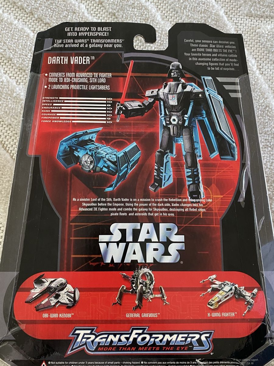 Hasbro Spielzeuge: Star Wars Transformers Darth Vader Tie Advanced NEU & OVP – Neu und originalverpackt aus Zürich von Yves_lk 2