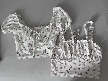 Blumen Tops, Sommer Set, Gr. S, Top Zustand!