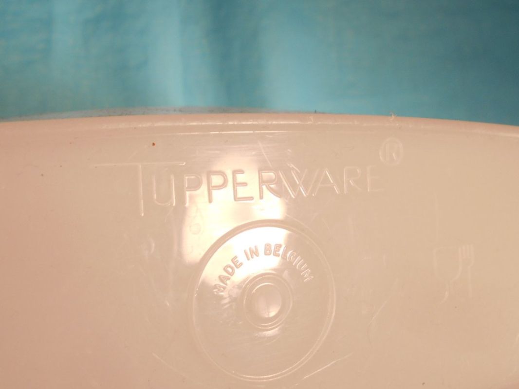 Tupperware Contenitori & Simili: Tupperware Behälter/Box, weiss , mit Ausguss – Usato da Bellach venduto da JingleCherry 3