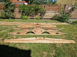Dachbinder / Holz Dachkonstruktion /Dachstühle