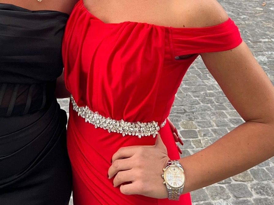 Vestiti: Elegantes Abendkleid – Nuovo (secondo la descrizione) da Perlen venduto da H.Spa 2